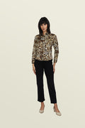 BEIGE-BLACK ANIMAL PRINT